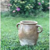 Glazed stoneware jar