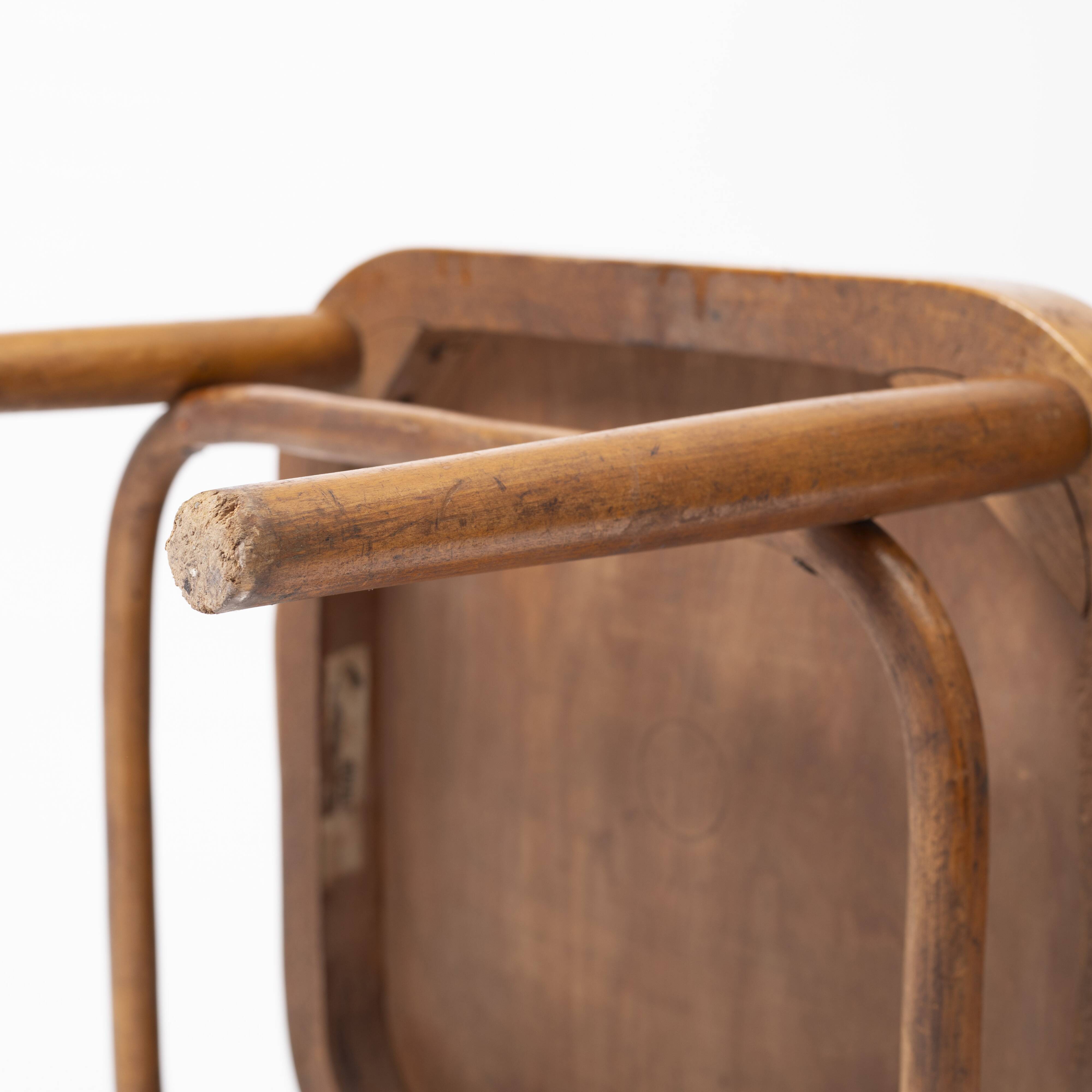 A 64 F chair by Gustav Adolf Schneck, Thonet, 1930s