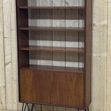 English library of the G-Plan brand of the 70s in teak