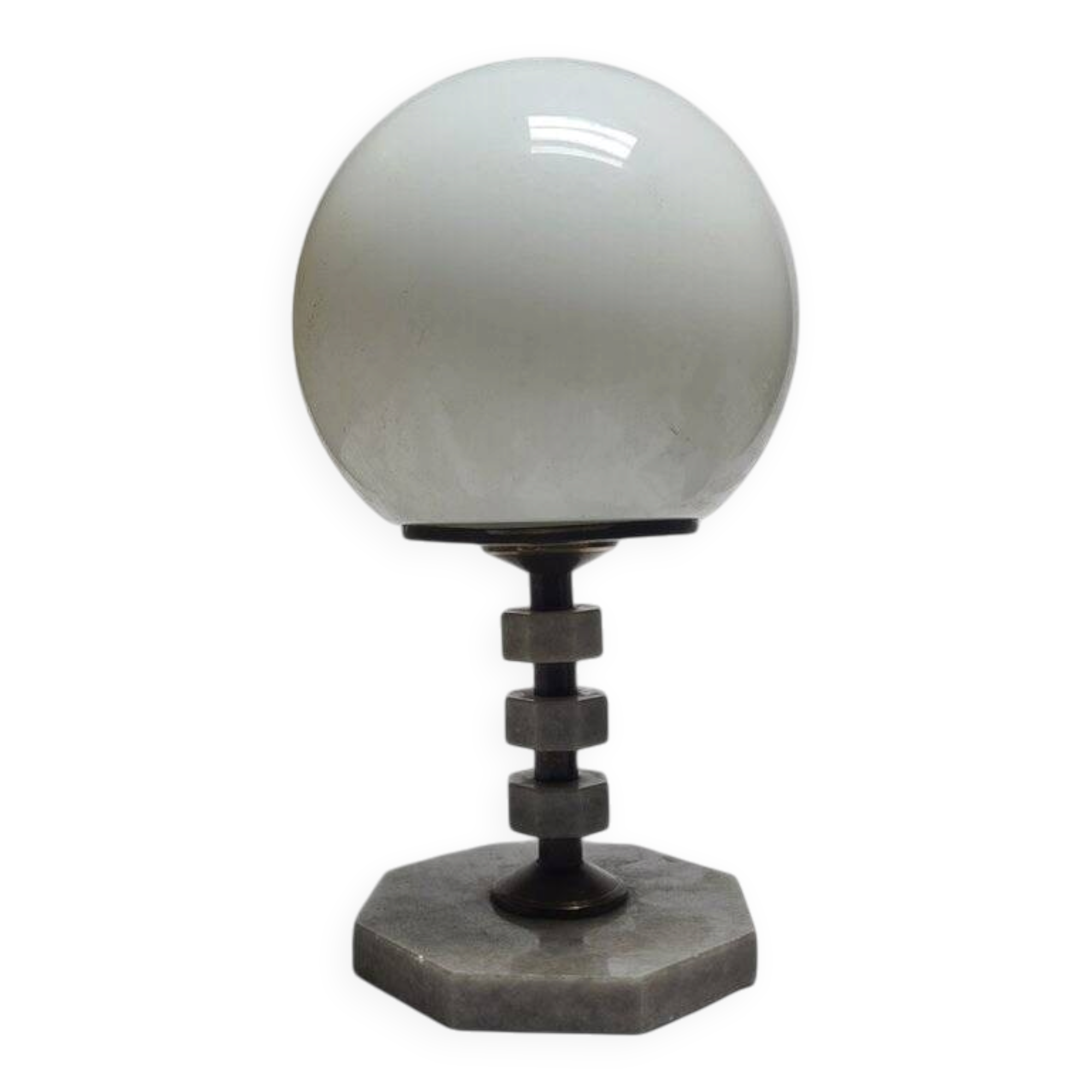 Art Deco style bedside lamp from Polam, Poland, 1970s