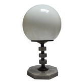 Lampe de chevet de style Art Déco de Polam, Pologne, années 1970