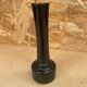 Old Black Opaline Soliflore Vase Made On Germany Vintage #B092