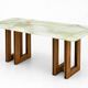 Table basse italienne en onyx