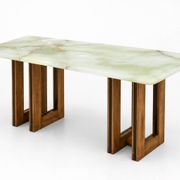 Table basse italienne en onyx