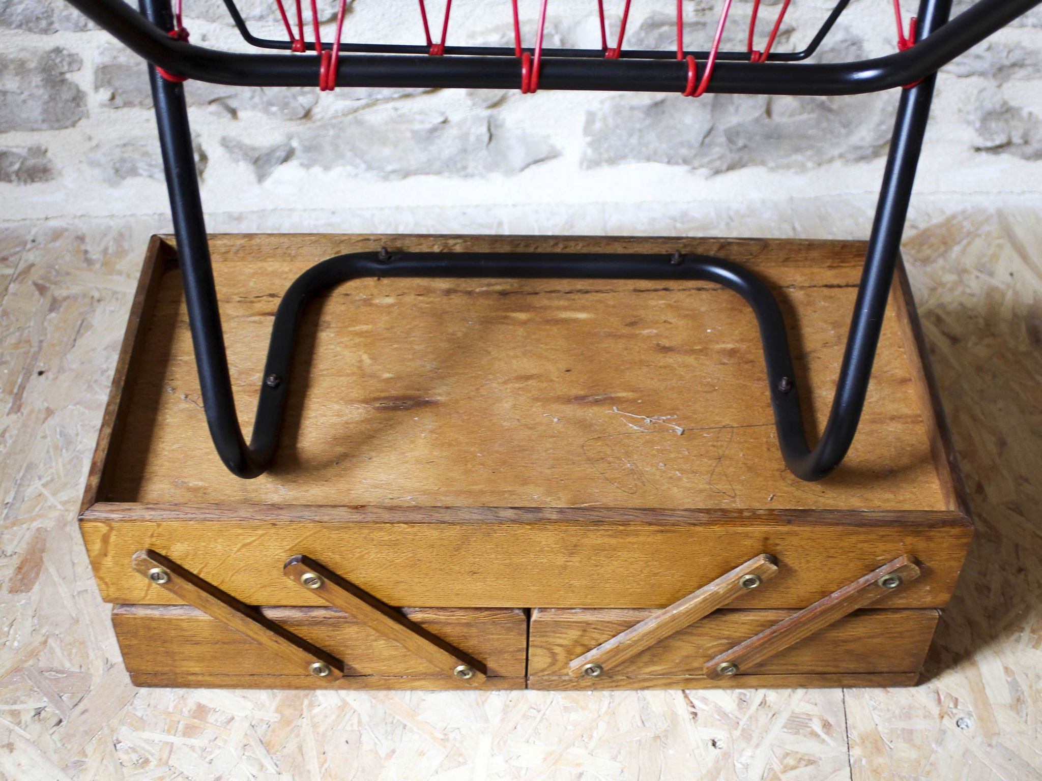 Travailleuse porte-revue scoubidou