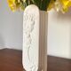 White porcelain vase by Manfred Frey for Kaiser, Germany 1960s