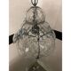 Italian Style Murano Glass Pendant in Transparent