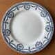 6 antique earthenware dinner plates from Salins-les-Bains (Jura)