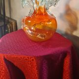 Murano glass vase, Venetian vase, hand blown glass vase