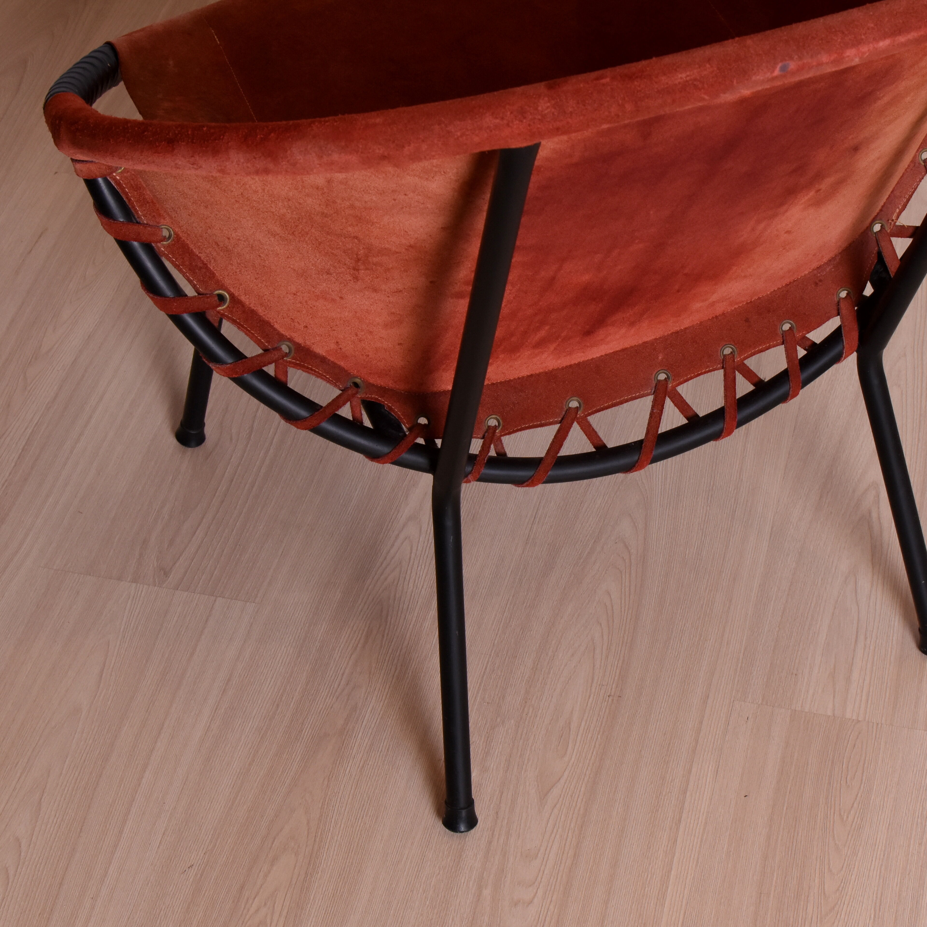 Balloon armchair, lusch & co, germany, 1960s