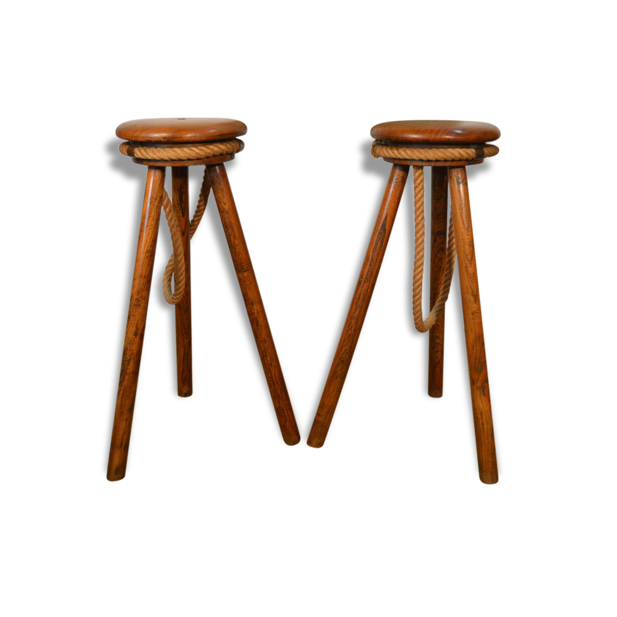 Pair of bar stools, 50-60 years