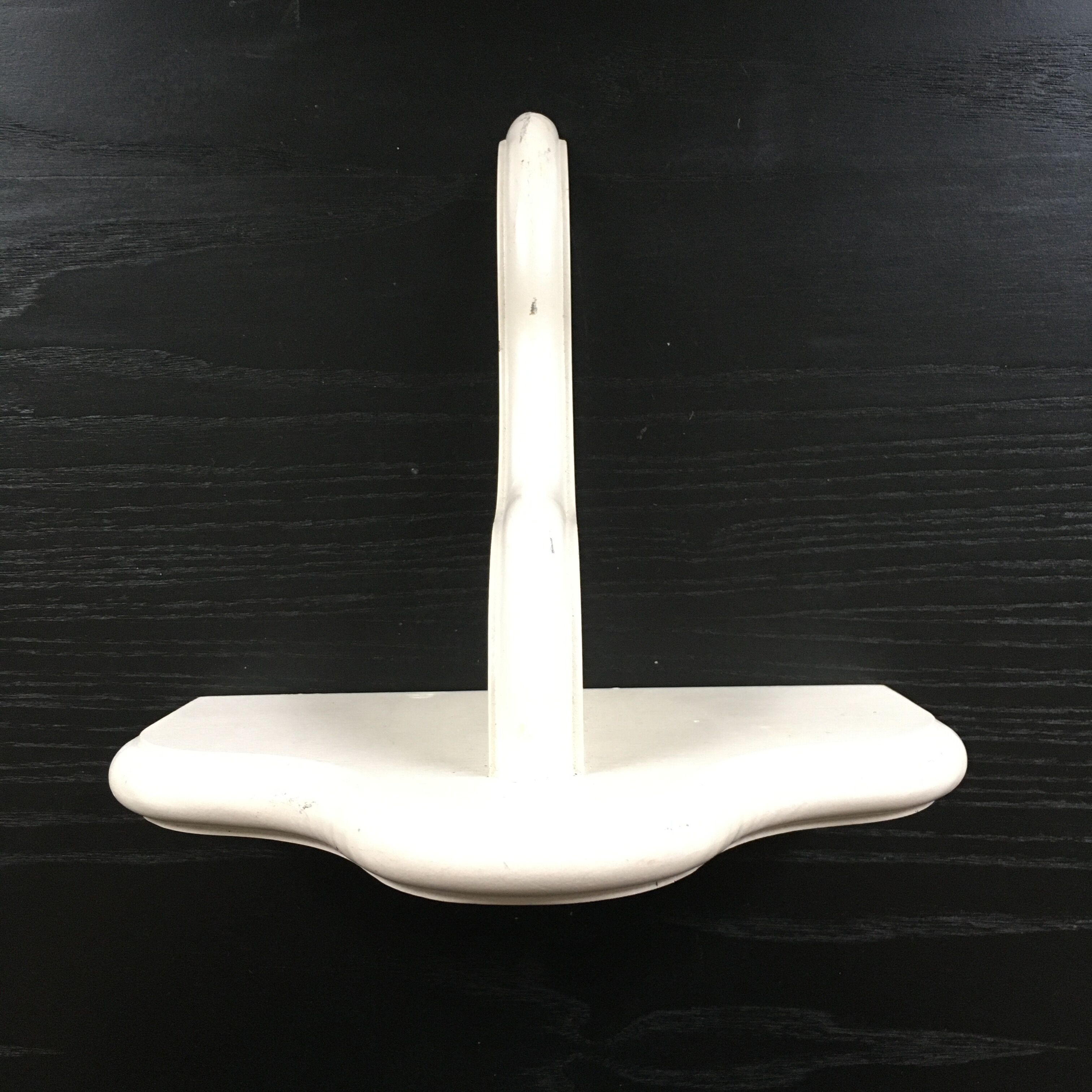 White wall console