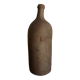 Bouteille penchée de campagne 1950 XL grès brut terre cuite
