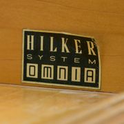 Mid-century teak shelf, designed by Hilker for Omnia, Germany, 1960s