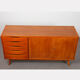 Enfilade vintage en bois datant des années 1960
