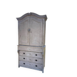 Nineteenth-century two-body sideboard.