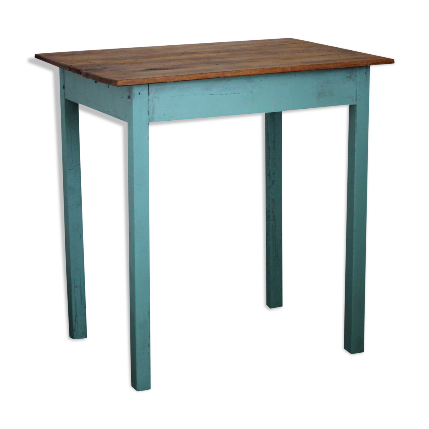 Patinoed wooden table