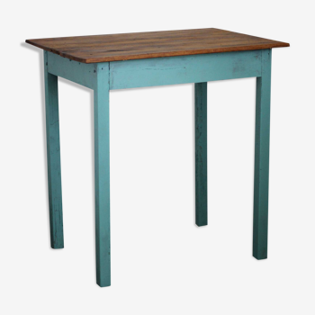 Patinoed wooden table