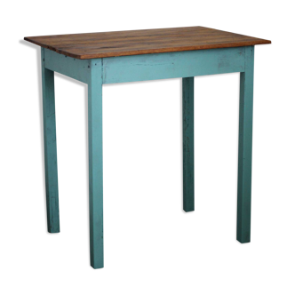 Patinoed wooden table