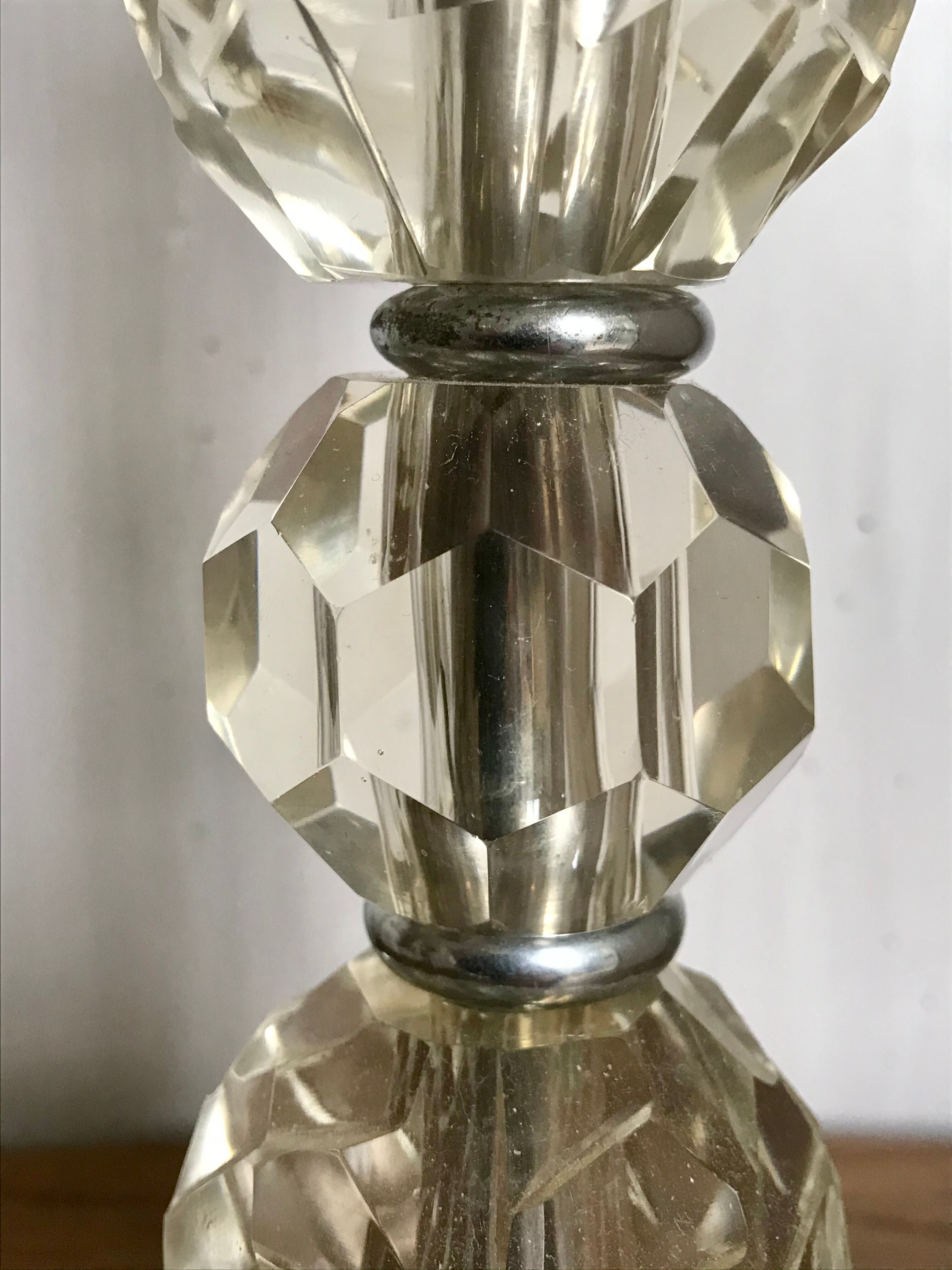 Vintage crystal lamp