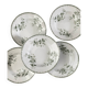 Set of 5 deep plates Saint Amand Caifa
