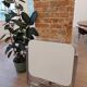 Table Platone et chaise Plia blanches – Anonima Castelli