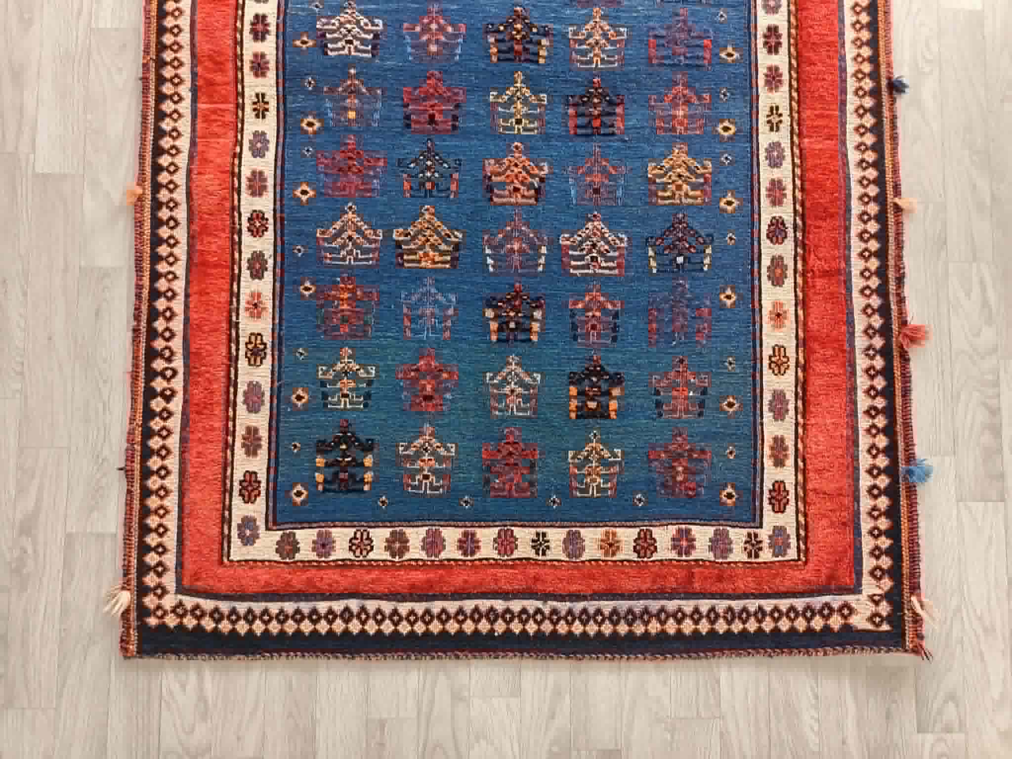 Tapis Persan Qashqaï fait main