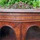 Napoleon III period display cabinet in rosewood.