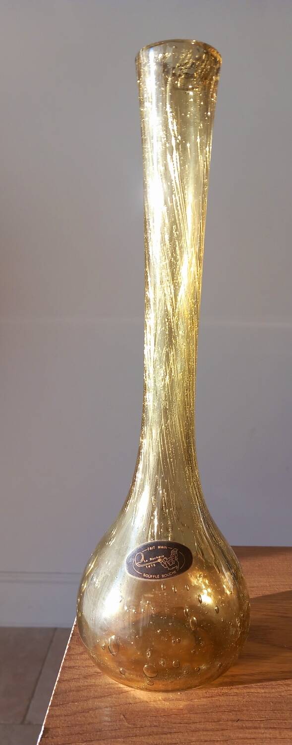 La Rochère mouth-blown vase / soliflore