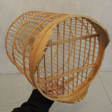 Old Decorative Rattan Bird Cage