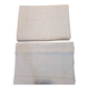 Linen drape with monogram AD