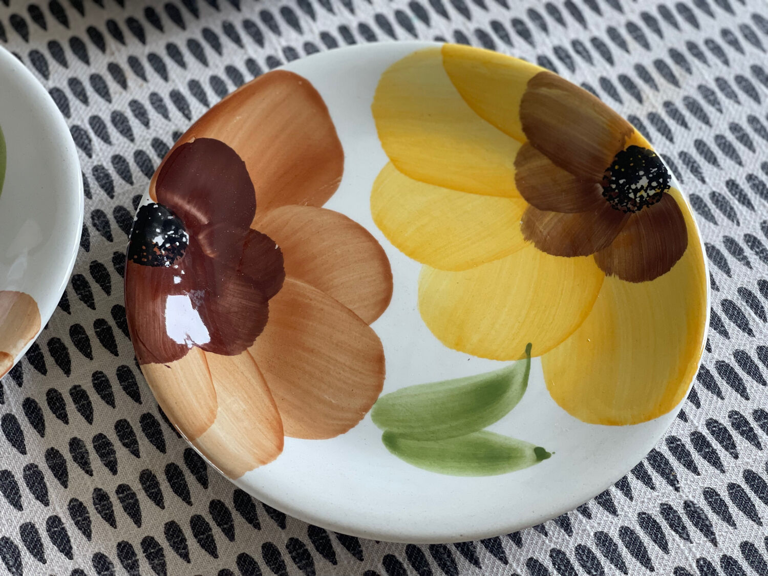 6 dessert plates Castellania 1970