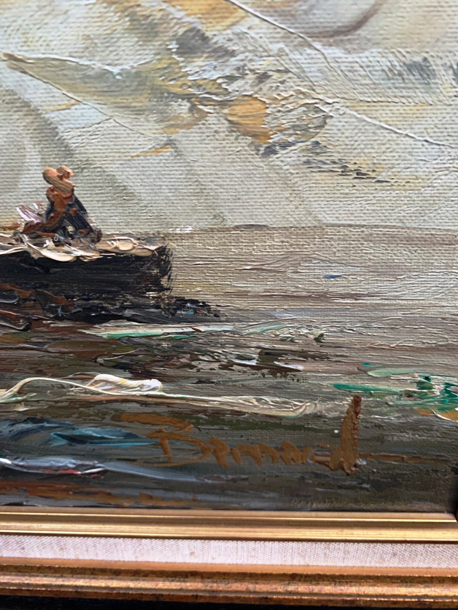 Bernard "North Sea". Oil on canvas.