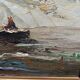 Bernard "North Sea". Oil on canvas.