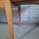 1950s dining table with sliding extensions