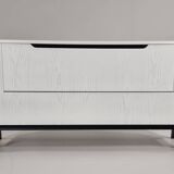 Vintage Ash Chest of Drawers, 1970s