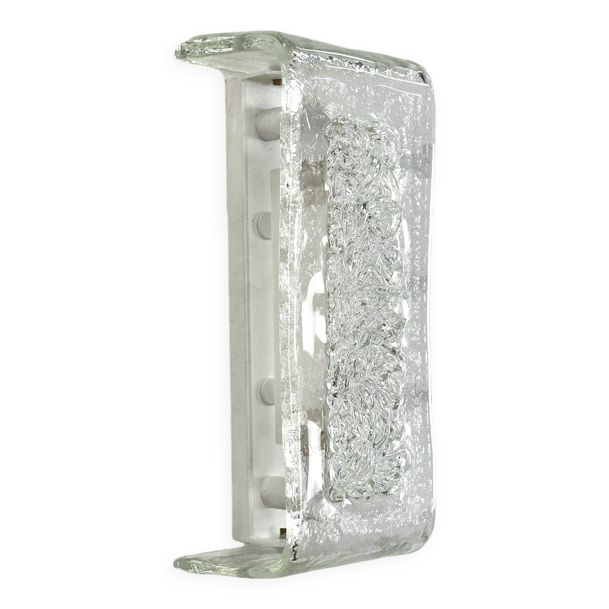 Applique italienne en verre de BRG