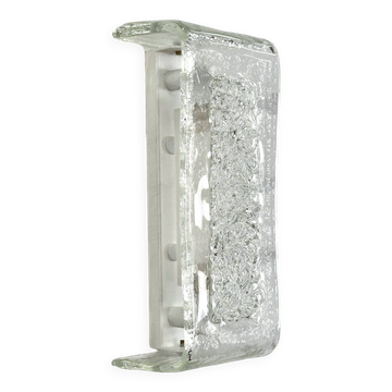 Italian glass wall light by BRG