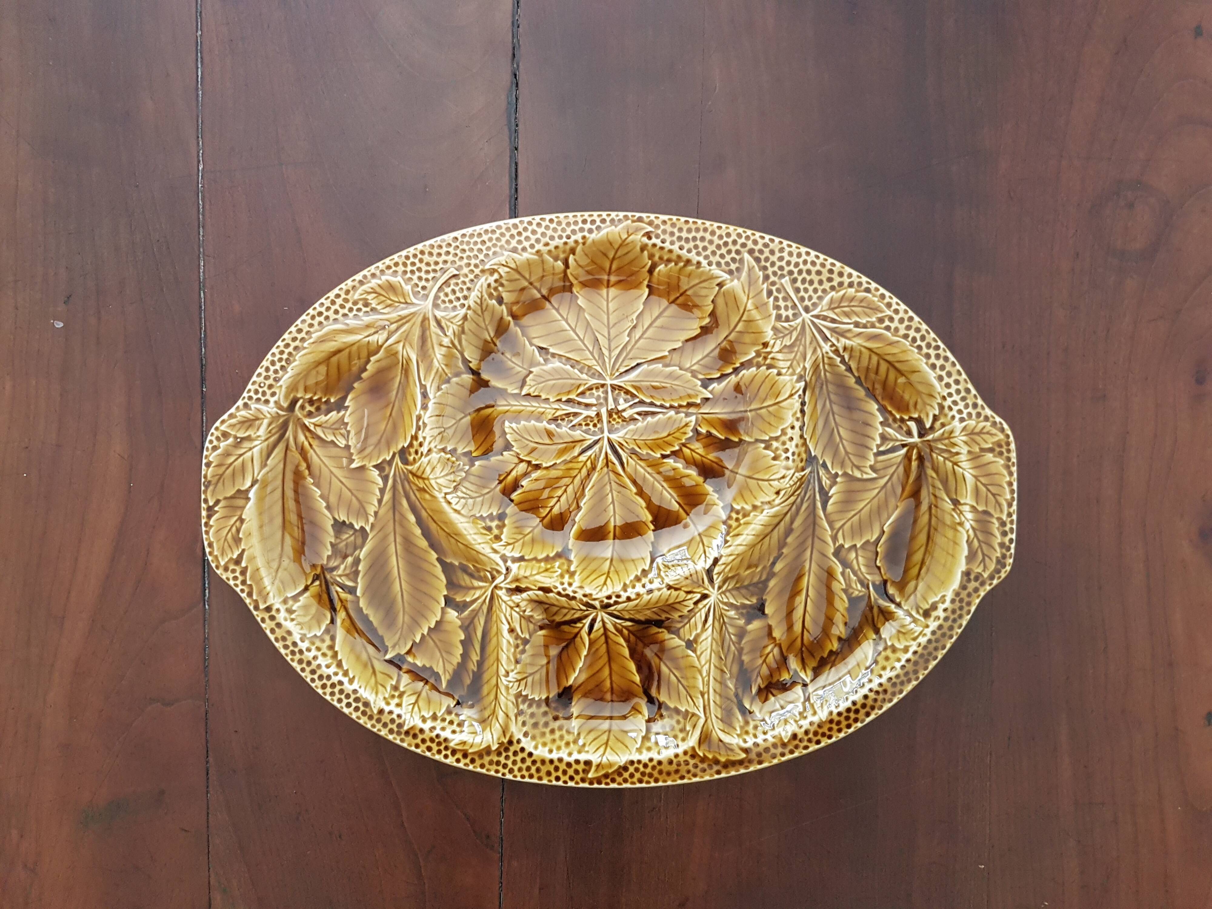 Gien earthenware dish