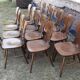 Set of 16 bistro chairs