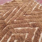 Traditional handmade beni ourain rug size 150 x 250 cm