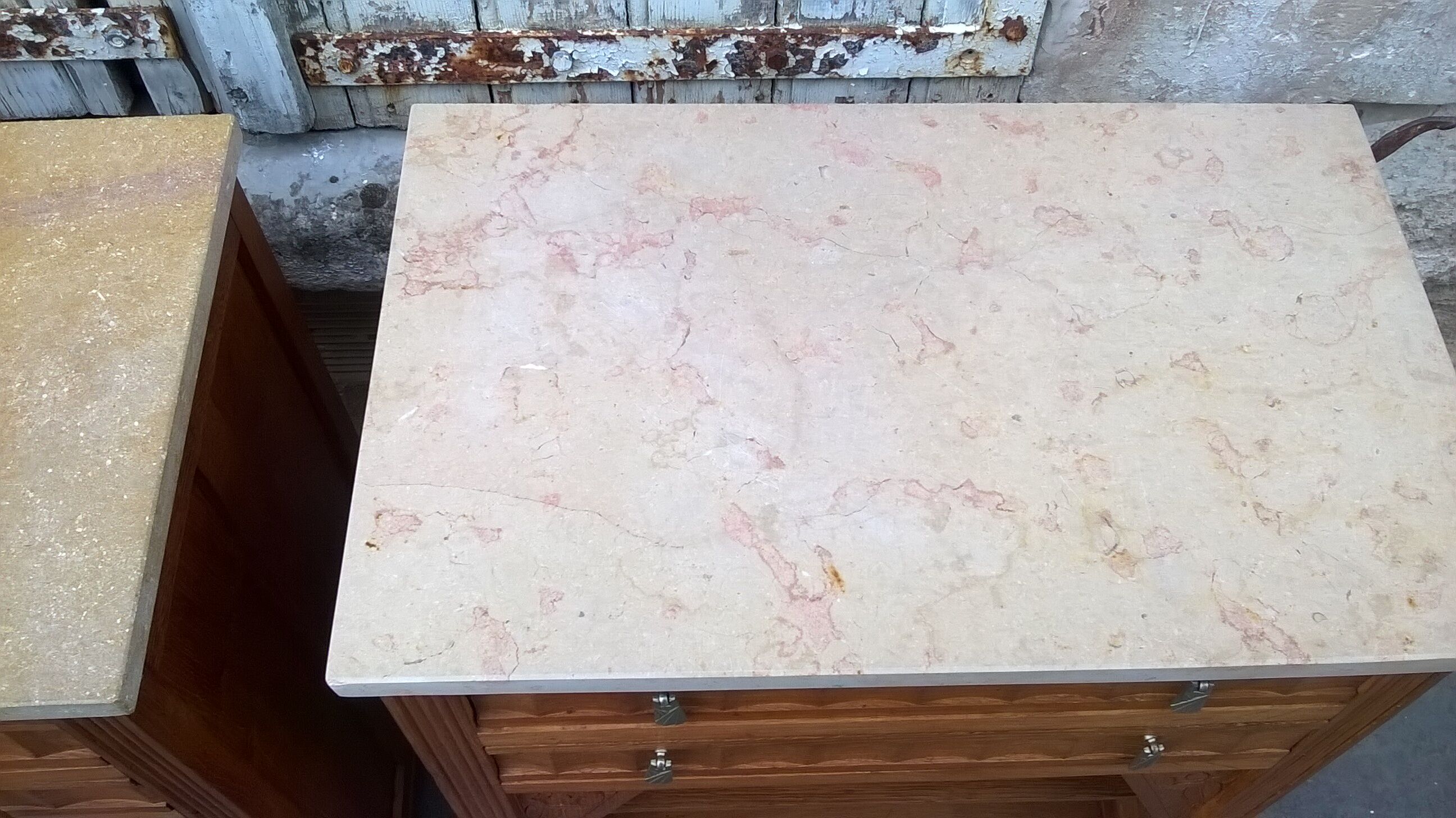 Art deco bedside pair