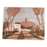 Peinture paysage tableau à l’huile