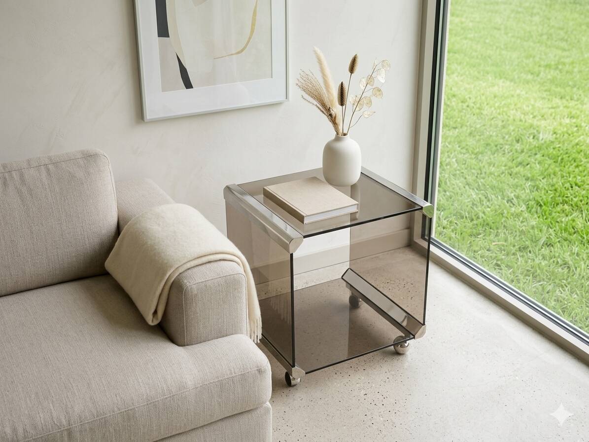 Table d appoint , bout de canapé Gallotti & Radice - 70/80’
