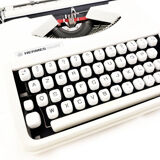 Typewriter hermes baby revised beige ribbon