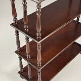 French mahogany étagère