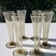6 allain Guillot champagne flutes