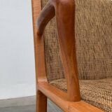 Set of vintage Danish teak chairs