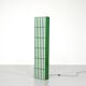 Rectangular floor lamp in green and white plexiglass, Italy - 1970s