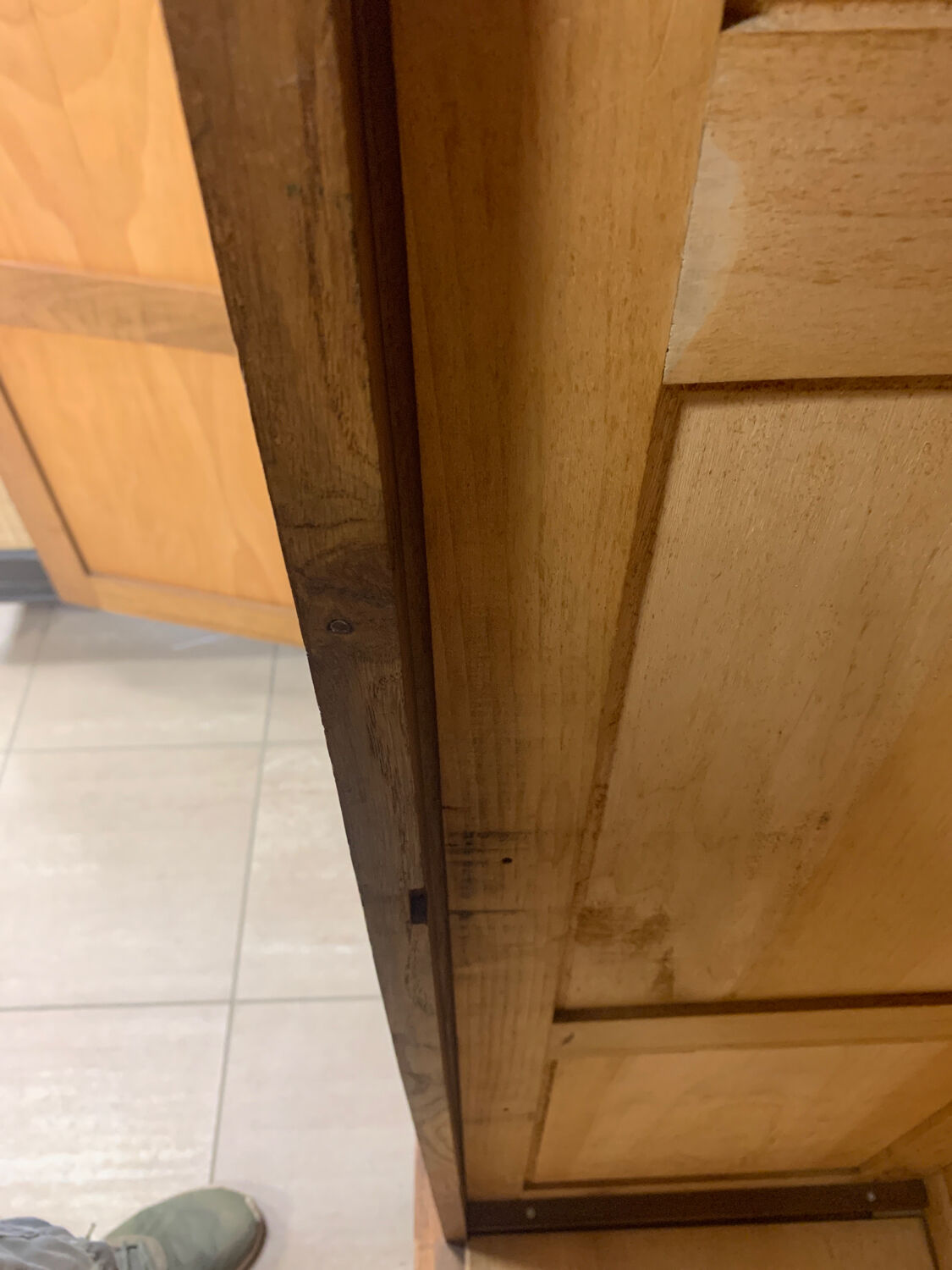 Parisian oak wardrobe